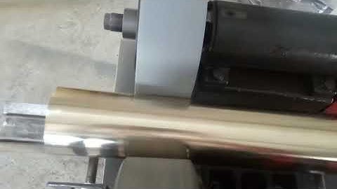 BIG SIZE ROUND PIPE POLISHING MACHINE