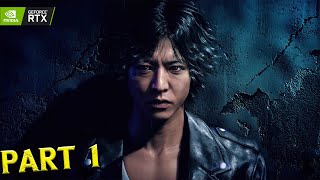 LOST JUDGMENT PC Gameplay Walkthrough FULL GAME PART 1 - No Commentary
