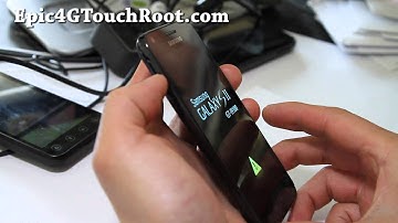 How to Install ClockworkMod Recovery Touch For Epic 4G Touch!