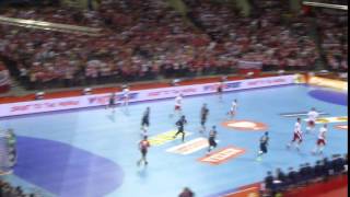 ehf euro 2016: France vs. Poland, first goal in game by Bielecki | DynekTV