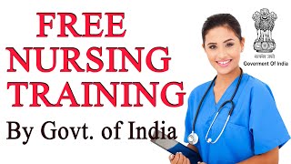 Free Nursing Training // Free General Duty Assistant admission by government of india 2020