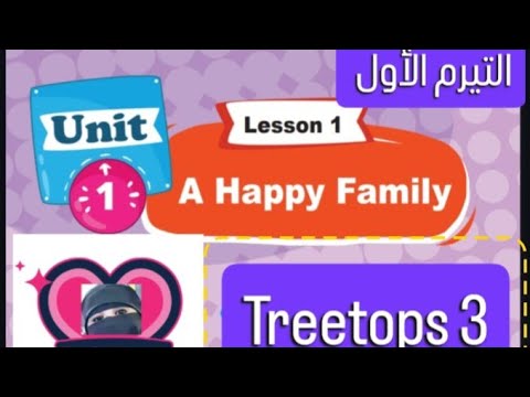 الصف الثالث ترى توبس الوحدة الاولى الدرس الاول كاملا