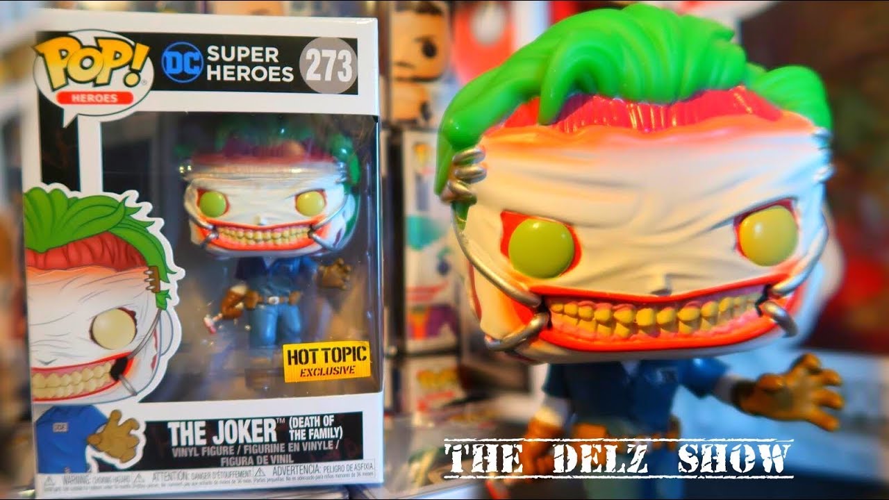The Joker Death Of The Family Funko Pop Hot Topic Exclusive Detailed Look Review Dcomics