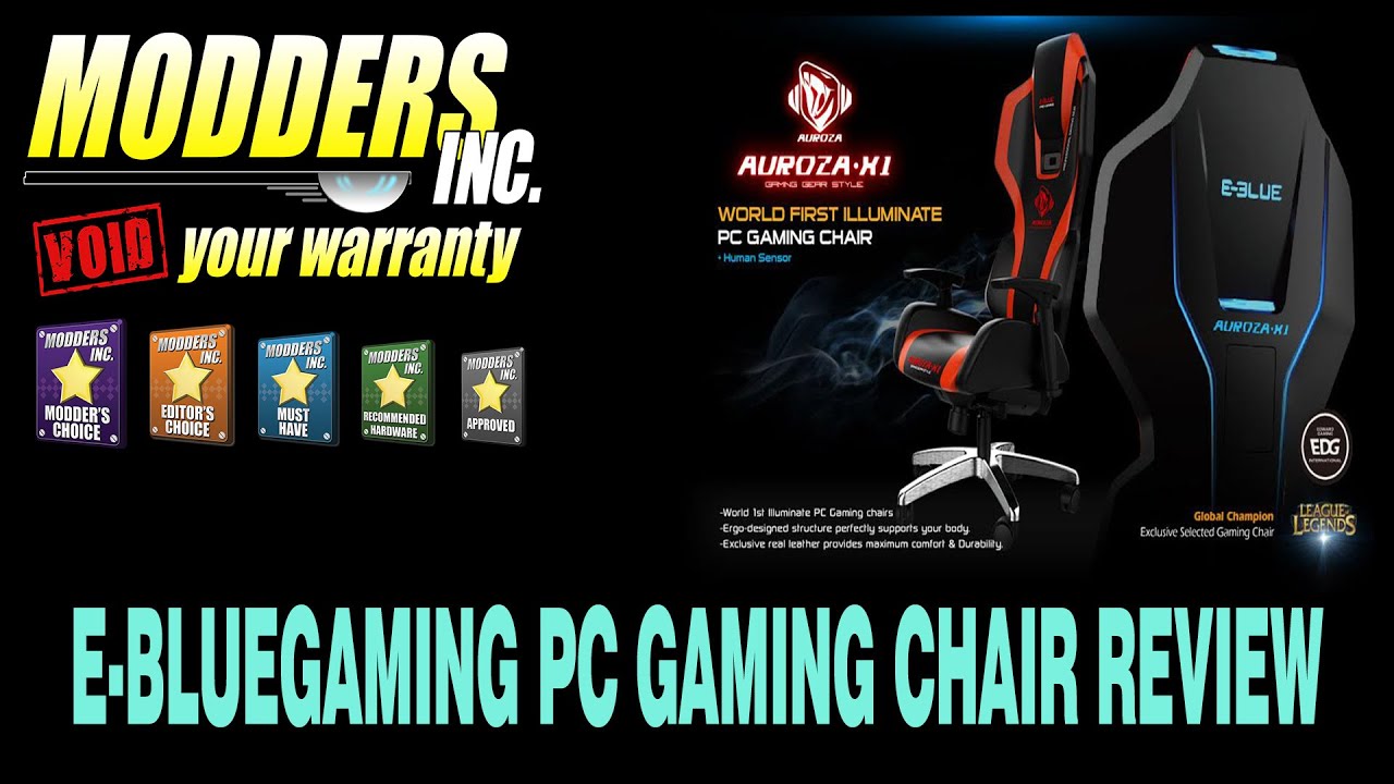 Fauteuil Gamer Bluetooth pour Gaming et E-sport - Auroza X1 EEC324