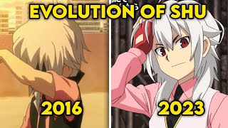 Beyblade Shu Kurenai Evolution (2016-2023) | Evolution- Quadstrike | Beyblade Burst Quadstrike