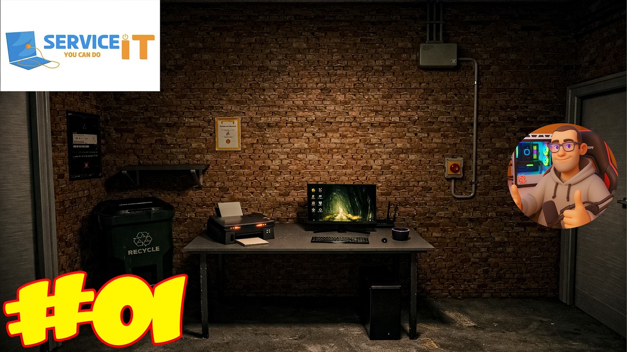 ServiceIT: You can do IT | Gameplay (PC) | #01
