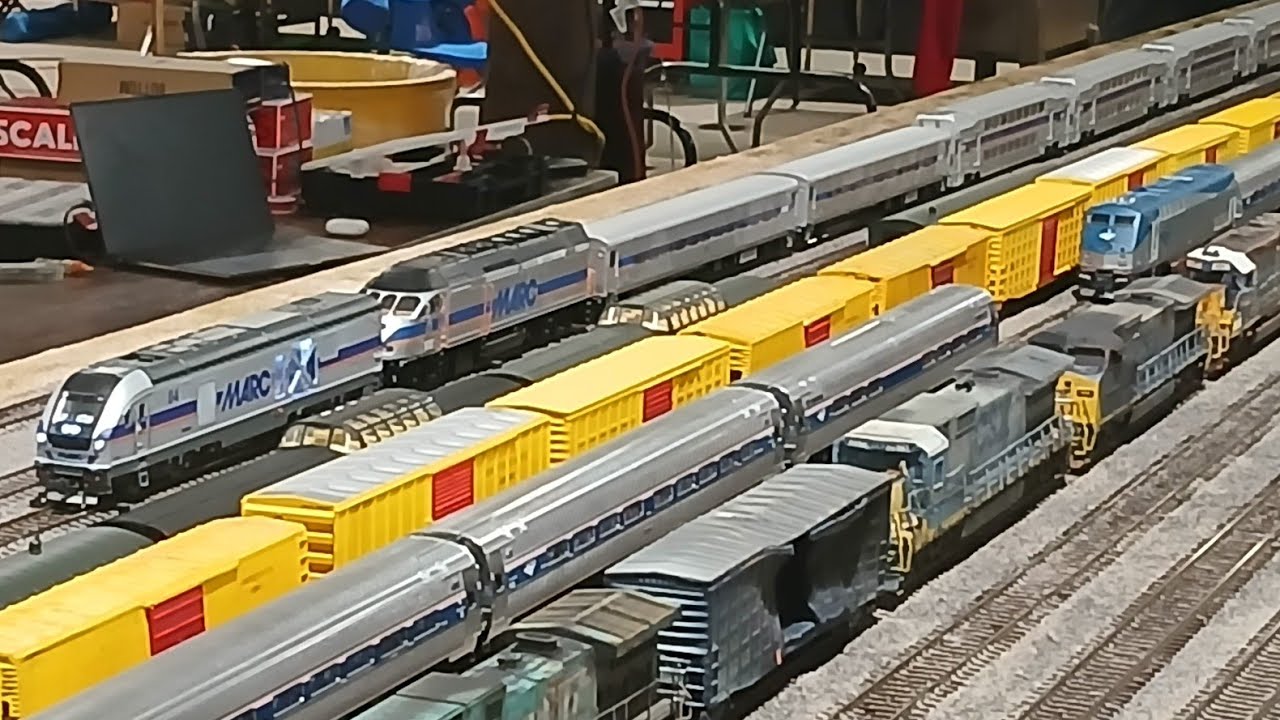 Layout Action in the October Train Show!