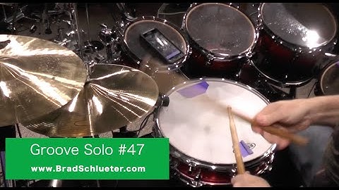 Drum Lesson: Groove Solo #47