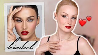 видео: Повторяю голливудский макияж визажиста Hindash ❤️ Как сделать идеальные красные губы? картинка: Повторяю голливудский макияж визажиста Hindash ❤️ Как сделать идеальные красные губы?