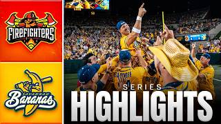 Savannah Bananas vs. Firefighters at University of Iowa's Kinnick Stadium HIGHLIGHTS