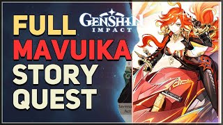 Full Mavuika Story Quest Genshin Impact As The Blazing Sun