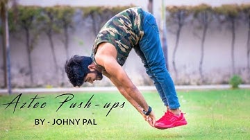 AZTEC PUSHUPS TUTORIAL - TOE TOUCH PUSHUPS TUTORIAL IN HINDI 🇮🇳