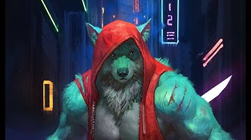 Silas Werewolf Timelapse!