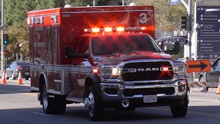 LAFD Rescue 3 Transporting