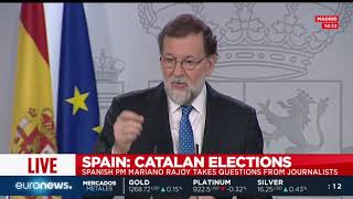 Mariano Rajoy's full speech after the 21D