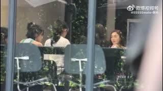 [FANCAM] Jessica Jung, Kelly Yu, Zhang Li, & other sisters filming their new show 