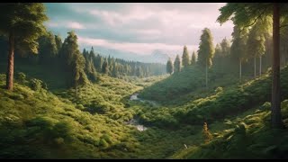 Stunning Forest Paradise Landscape MUSIC