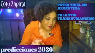 PREDICCIONES 2026. Peter Thiel en Argentina. Palantir. La tecnologia como politica.