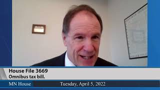 House Taxes Committee 4/5/22