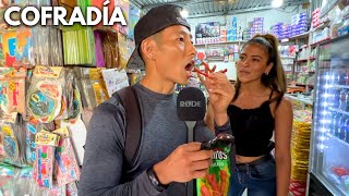 Caminando y probando comidas callejeras en Honduras | Me dieron la poción "Ven a mí" en Cofradía 😳 screenshot 3