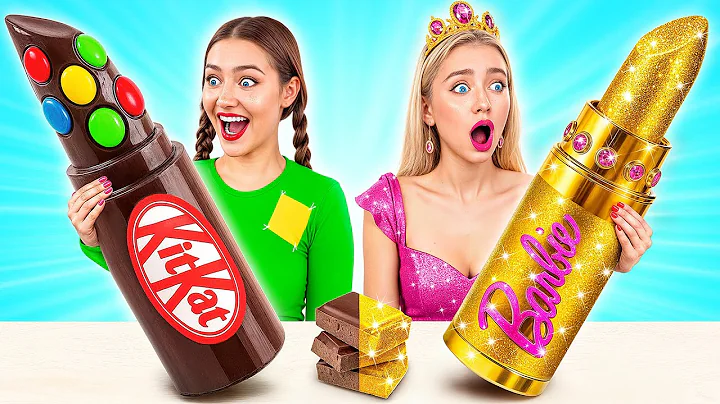 Real Food vs Chocolate Food Challenge | Who Wins the Cooking War by Multi DO Challenge