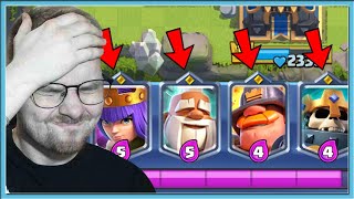 🤡 TWO CHAMPIONS IN ONE DECK! NEW BUG IN CLASH ROYALE