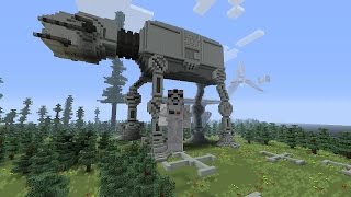 Minecraft Tutorial [Star Wars Edition]: AT-AT Part 1