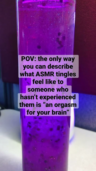 ASMR tingles = an orgasm for your brain #shorts #asmr