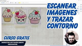 Escanear Imágenes y Trazar Contorno Scanncut SDX 💥 Curso Canvas Workspace GRATIS 2025  - CLASE 9
