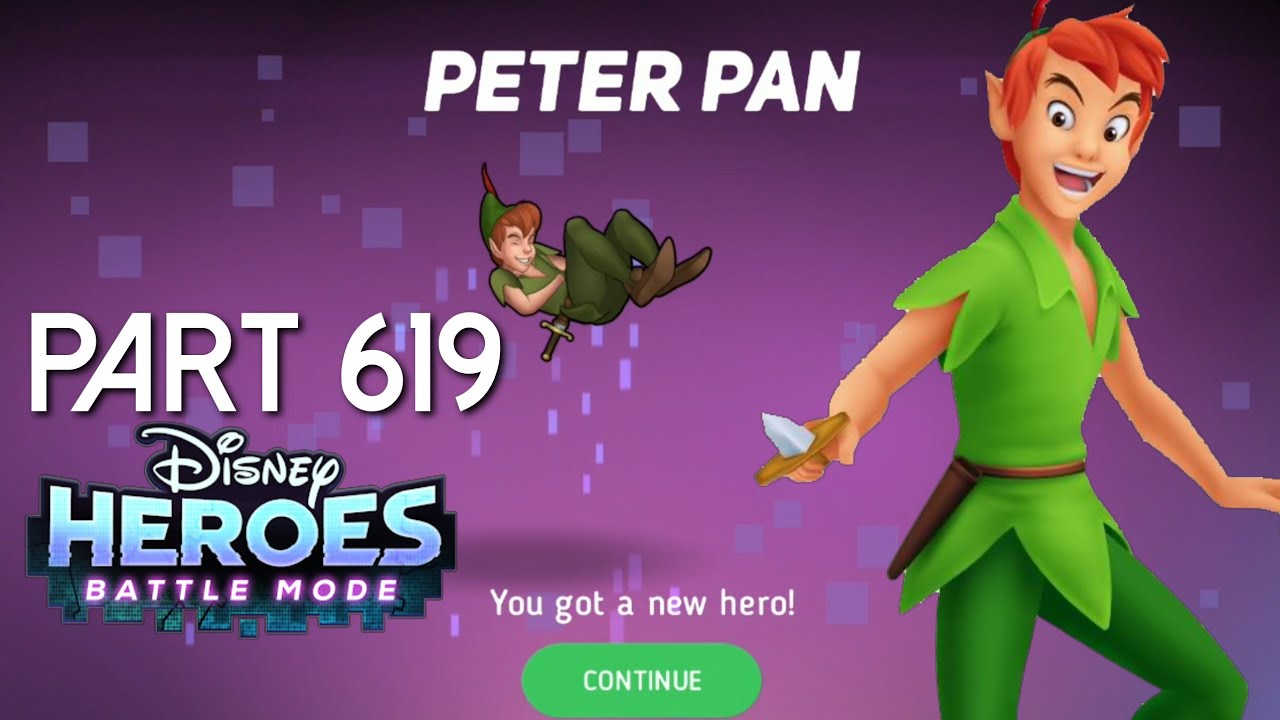 Peter Pan, Disney Heroes: Battle Mode Wiki