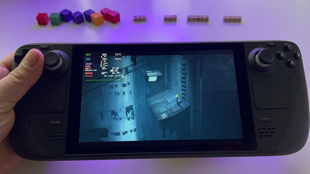 Little Nightmares 2: Enhanced Edition - Steam Deck gameplay | Vulkan, 60 FPS high graphics