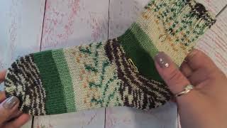 видео: МК. Носки с  картинка: МК. Носки с