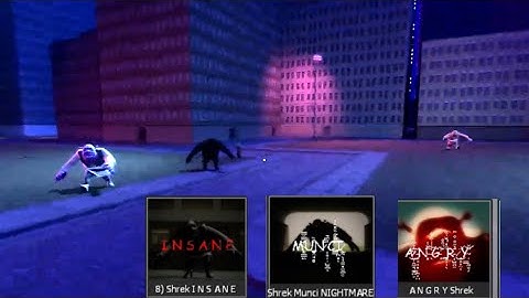 INSANE SHREK NIGHTMARE MUNCI SHREK AND ANGRY SHREK CHASES ME IN GMOD!!!