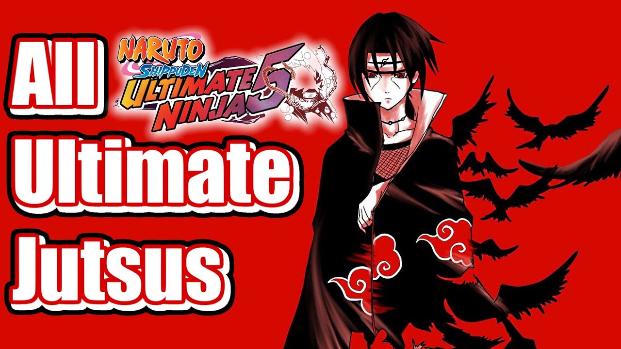 Sasuke Uchiha ALL Ultimate Jutsus in Naruto: Ultimate Ninja 5 #sasukeu