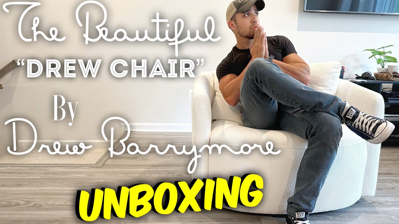 Unboxing the “Drew Chair” By Drew Barrymore's “Beautiful” line 