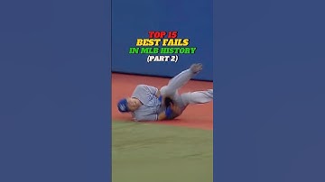 Top 15 Best Fails in the MLB - Part 2  #mlb #baseball