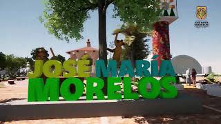 Remodelación del parque principal de José María Morelos, Quintana Roo