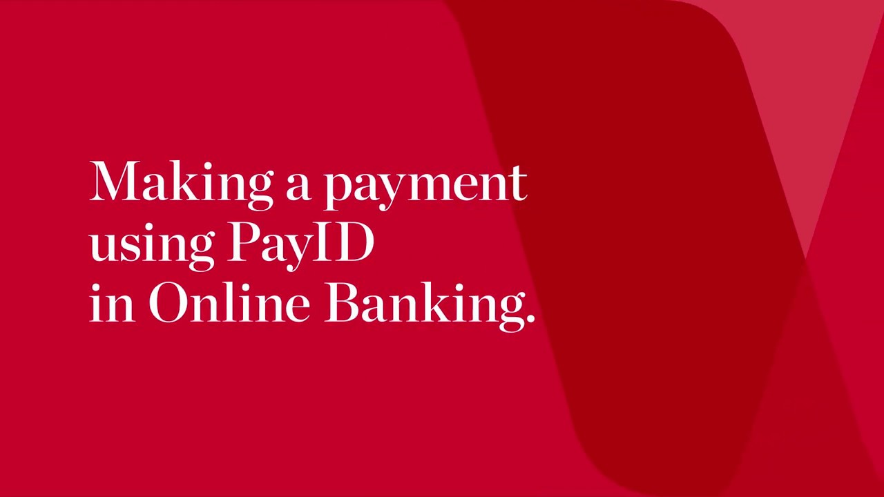 How to make a payment using PayID in Online Banking YouTube