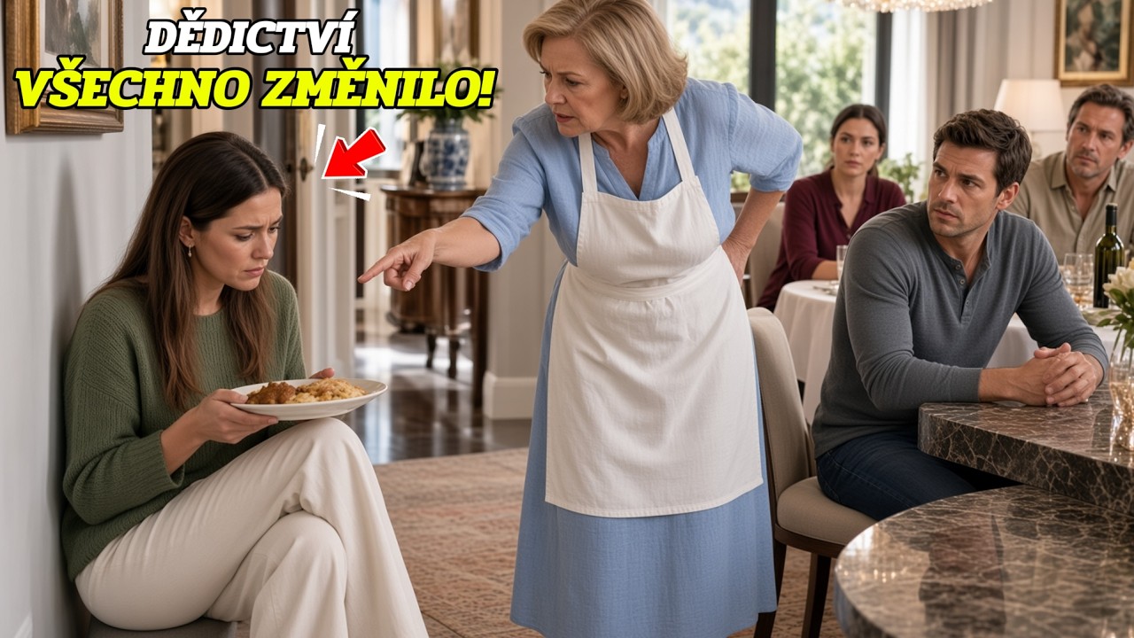 Když mě tchyně řekla „Lucie, sedni si támhle na chodbu a nedělej scény," měla jsem v ruce vidličku a před sebou svíčkovou. Byla neděle, oběd u nás v Jesenici, nákupní tašky z Kauflandu ještě stály...