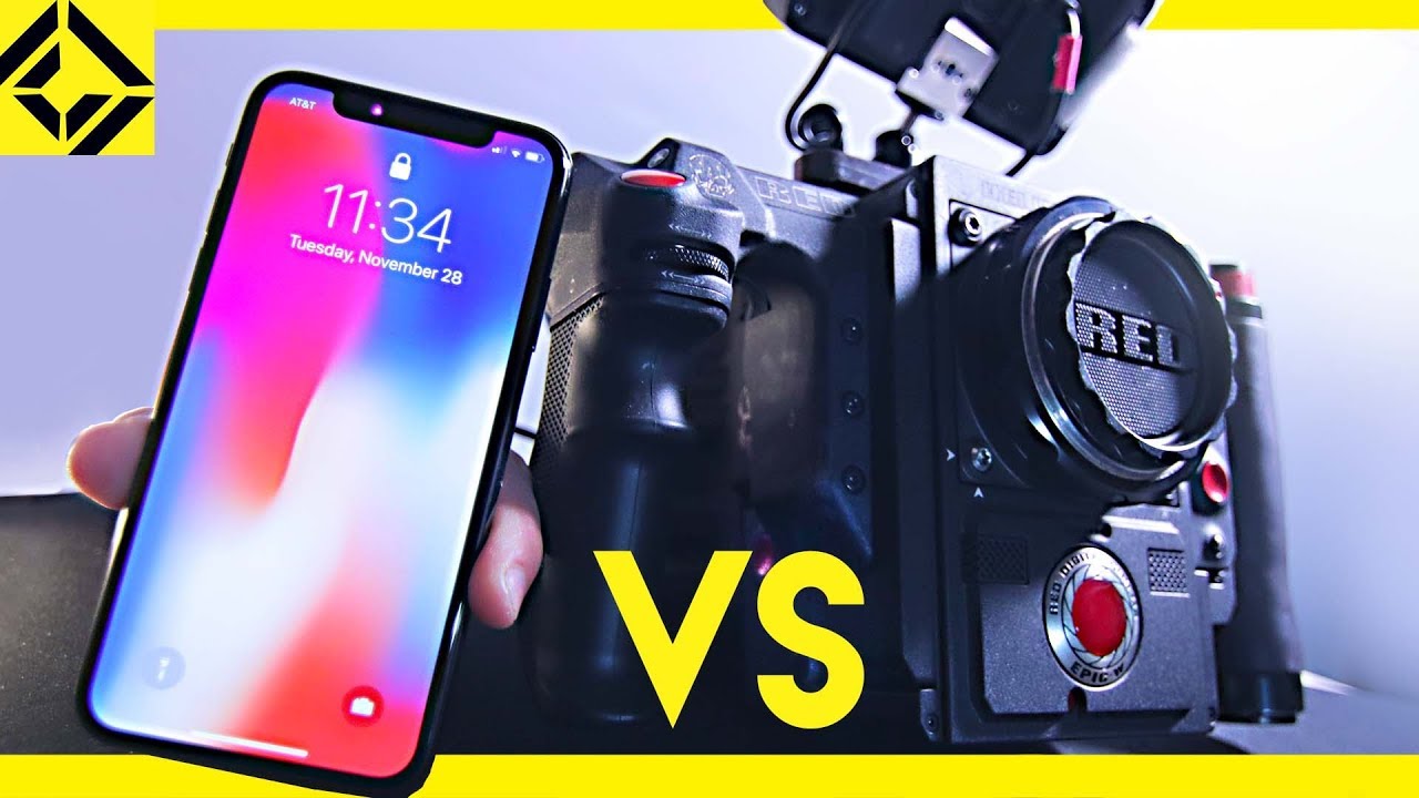 iPhone X vs. Pro Movie Camera