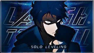 Solo Leveling - Sung Jin Woo Vs Kang Tae Shik- Laugh In Hell Amvedit 4K