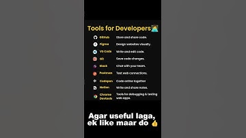Top 9 Must-Have Tools for Developers 👨‍💻 | GitHub, VS Code, Figma & More