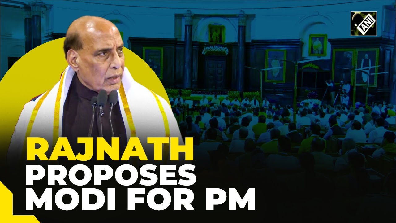 Rajnath Singh Proposes Narendra Modi s Name For Prime Minister Post At rajnath-singh-proposes-narendra-modi-s-name-for-prime-minister-post-at