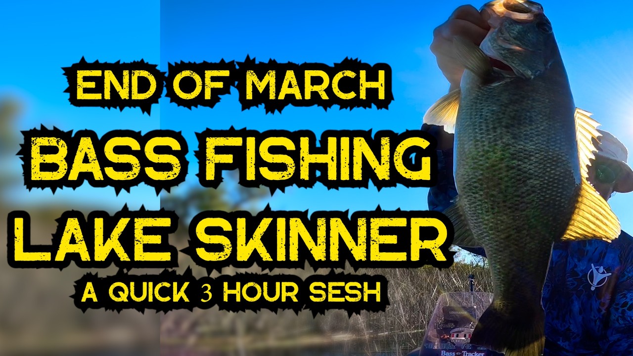 LAKE SKINNER Bass Fishing End of March #bass #fishing #jangomike