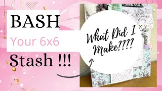 {BASH}YOUR 6x6 STASH | WHAT DID I MAKE??? WANT A TUTORIAL?? 👇🏽👇🏽