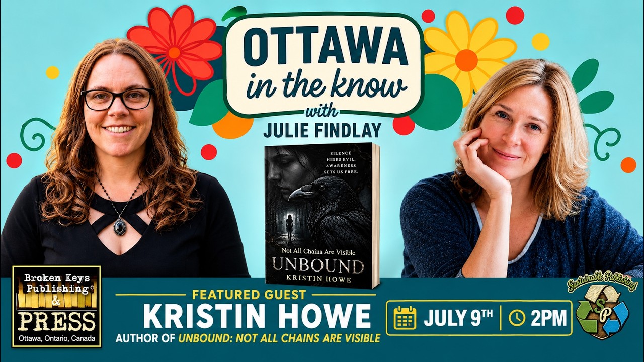 Ottawa in the Know, with host Julie Findlay - interviews Broken Keys Publishing Authors!