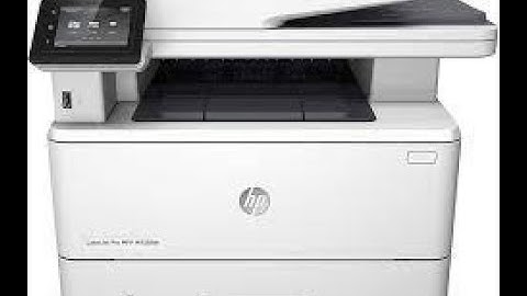 How to enable web scan or turn on web services on  HP Printer LaserJet Pro MFP M428dw.