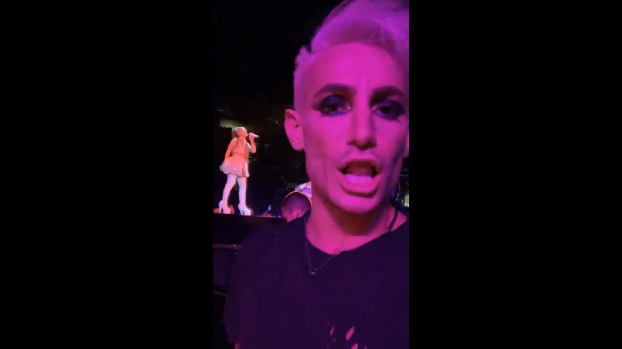 Frankie Grande at Sweetener World Tour Los Angeles (Ariana Grande); 05.06.2019
