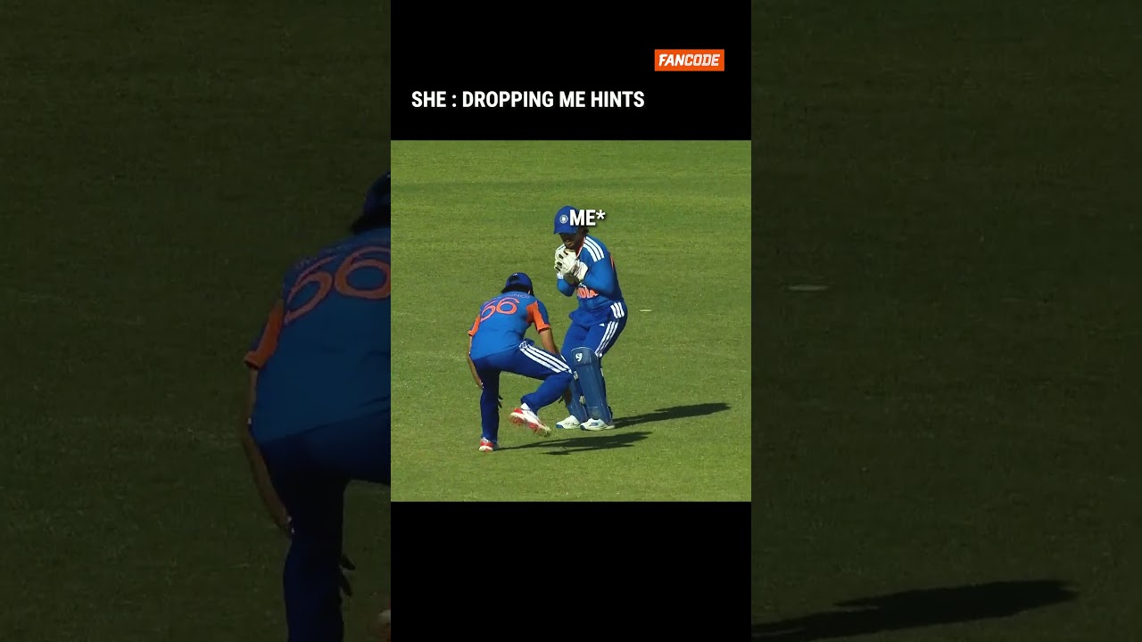 𝐿𝑖𝑡𝑒𝑟𝑎𝑙𝑙𝑦 𝐷𝑟𝑜𝑝𝑝𝑖𝑛𝑔 🫣 😬 | #ZIMvIND #IndiaCricket #RokoNahiThoko #Cricket #Drop #shorts