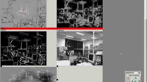 Pan-Tilt active vision system with fixations and saccades (1/3)